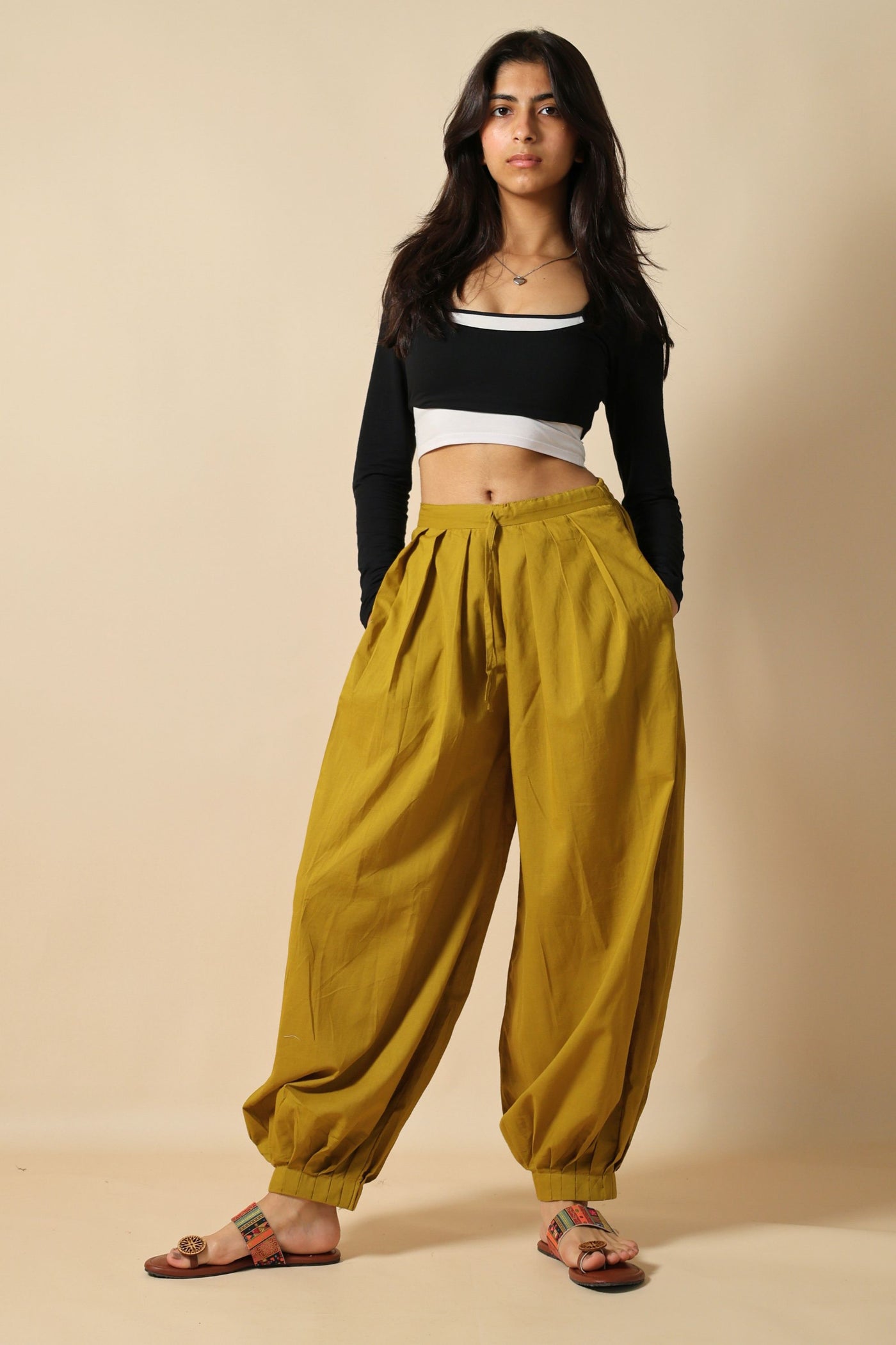 Brass Afghani Pant