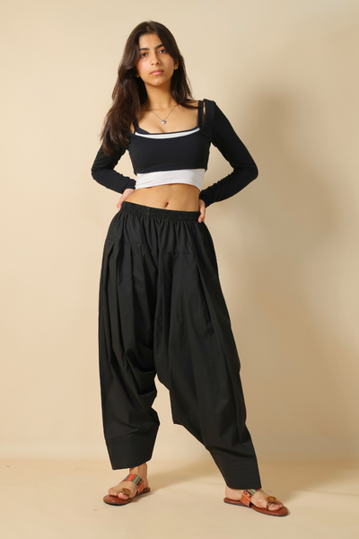 Black Patiala Pant