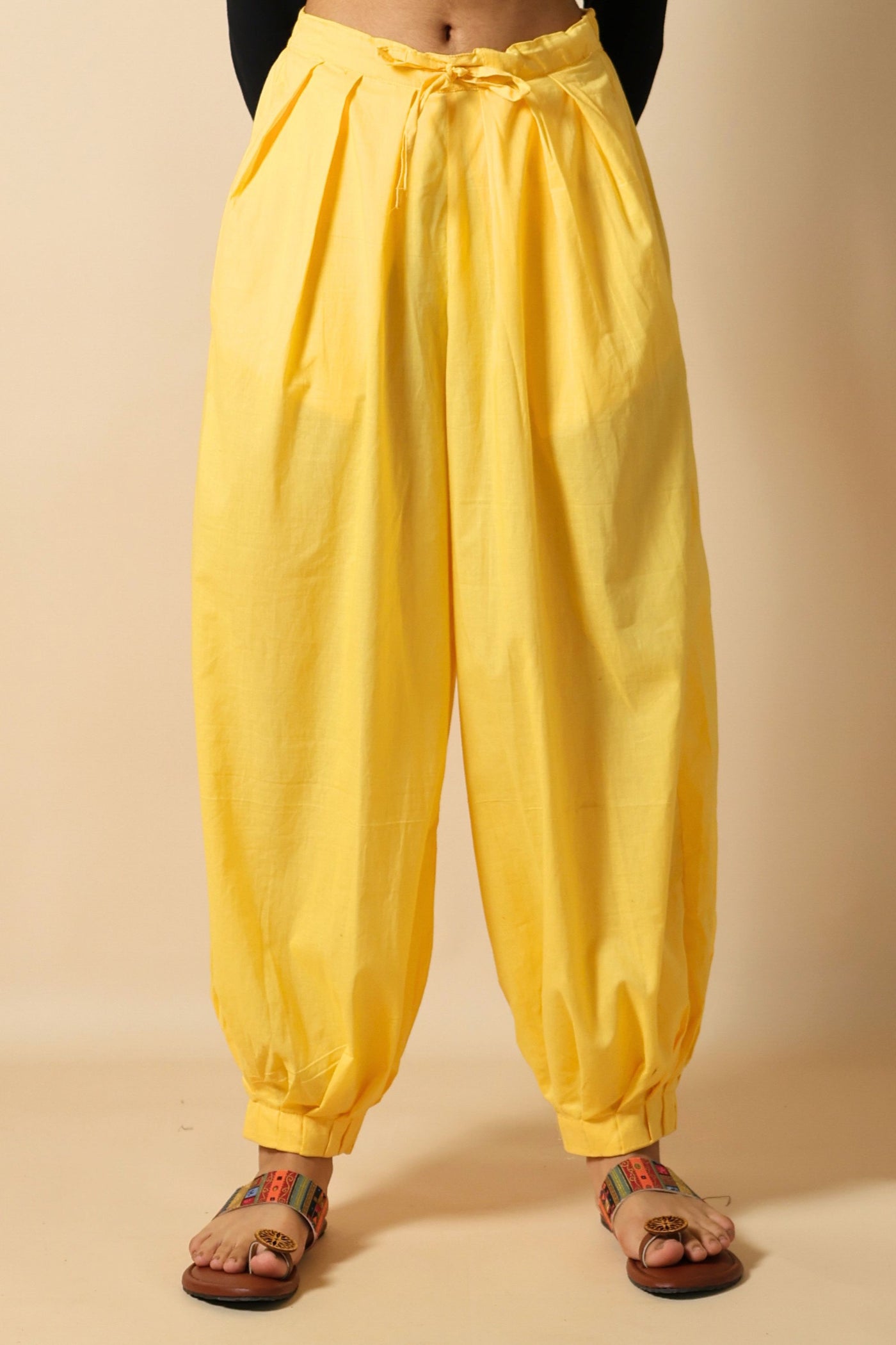 Yellow Afghani Pant