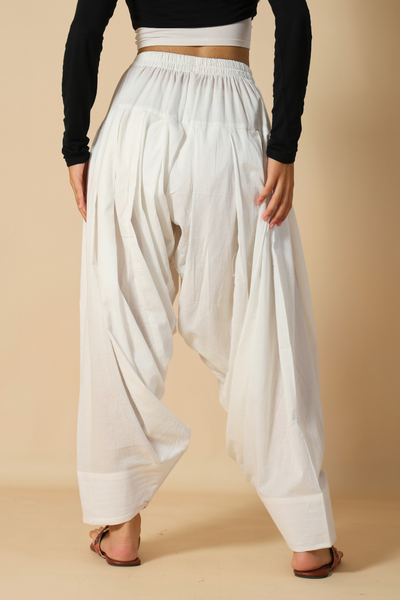 White Patiala Pant