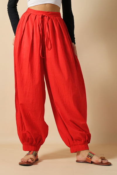 Red Afghani Pant