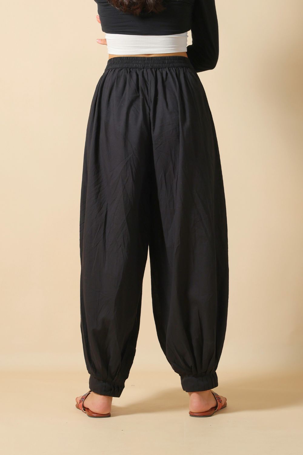 Black Afghani Pant