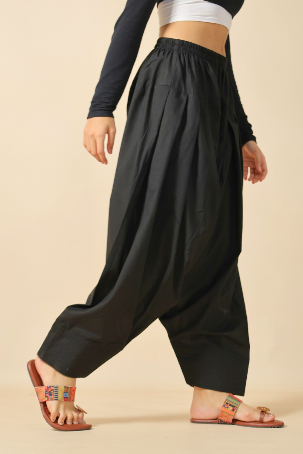 Black Patiala Pant