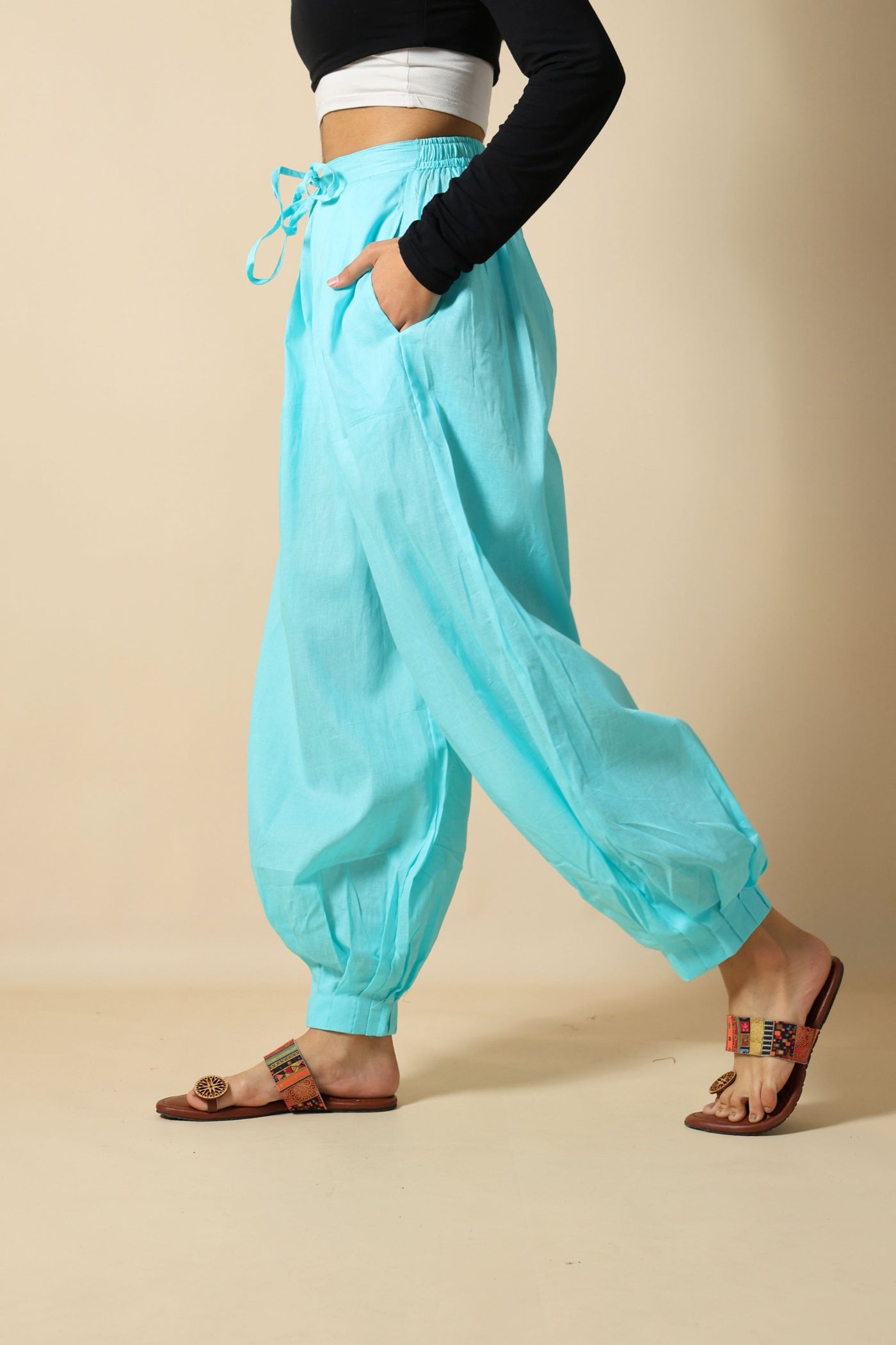 Sky Blue Afghani Pant
