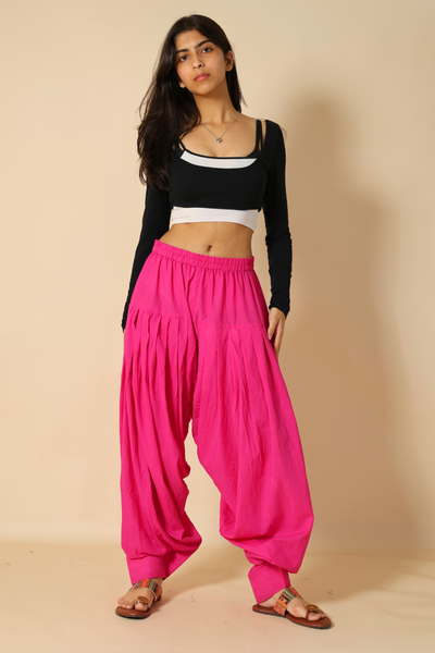 Pink Patiala Pant