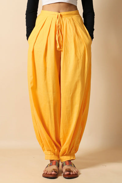 Golden Yellow Afghani Pant