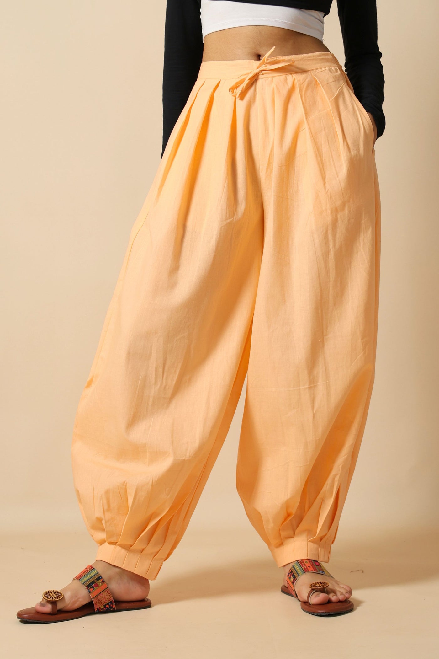 Light Peach Afghani Pant