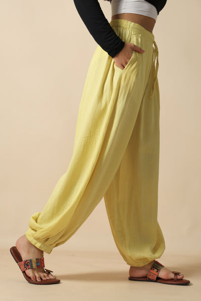Lemon Yellow Afghani Pant