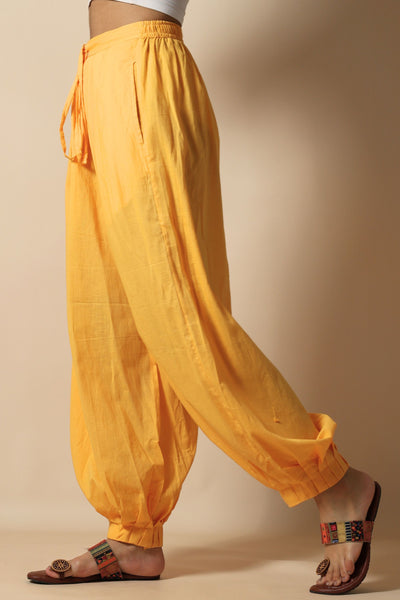 Golden Yellow Afghani Pant