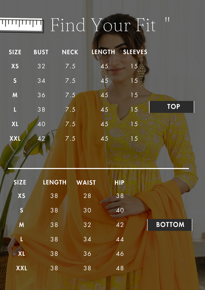 KUSHA COTTON FLORAL PRINTED KURTA SET WITH DUPATTA - Sarnya