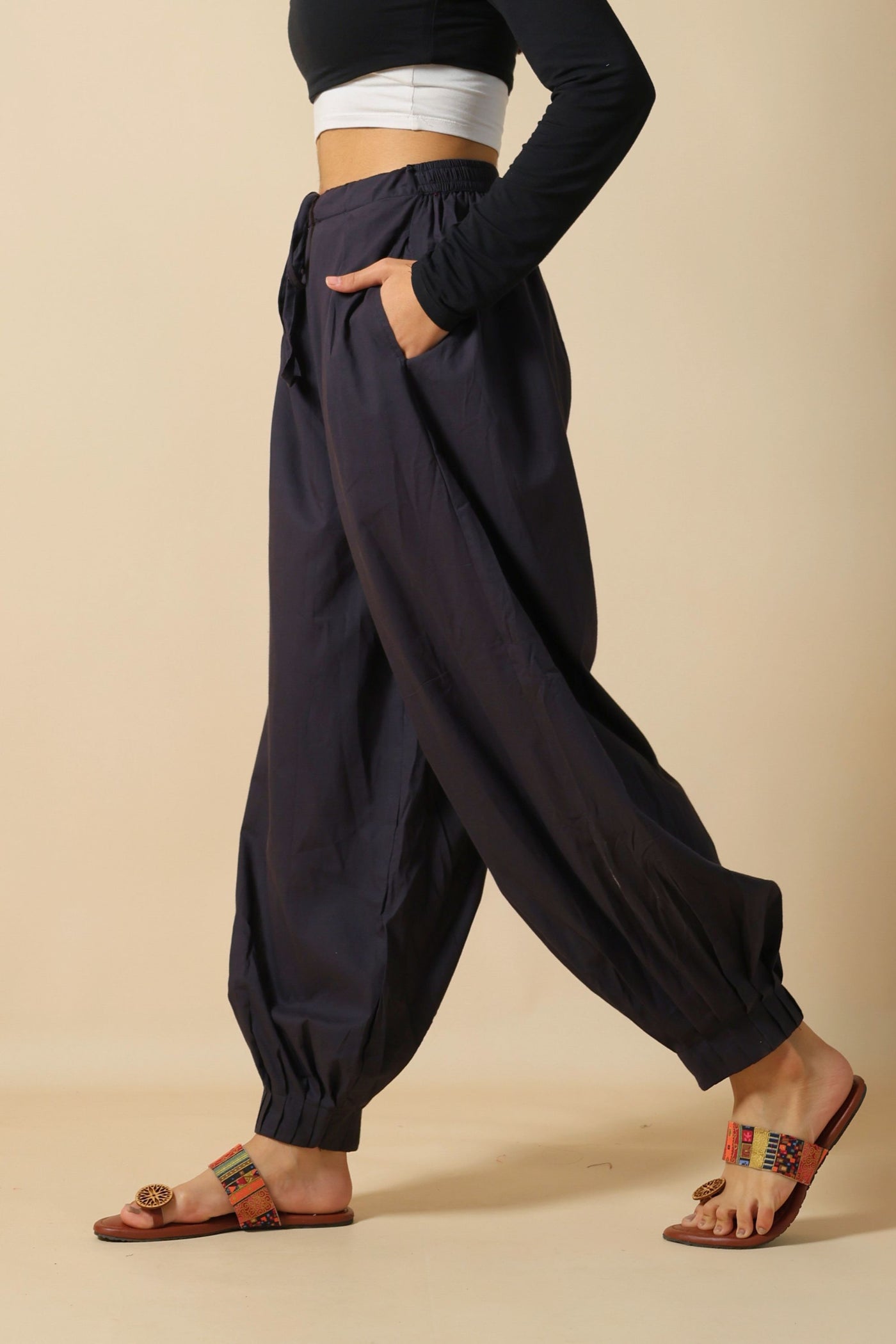 Dark Gray Afghani Pant