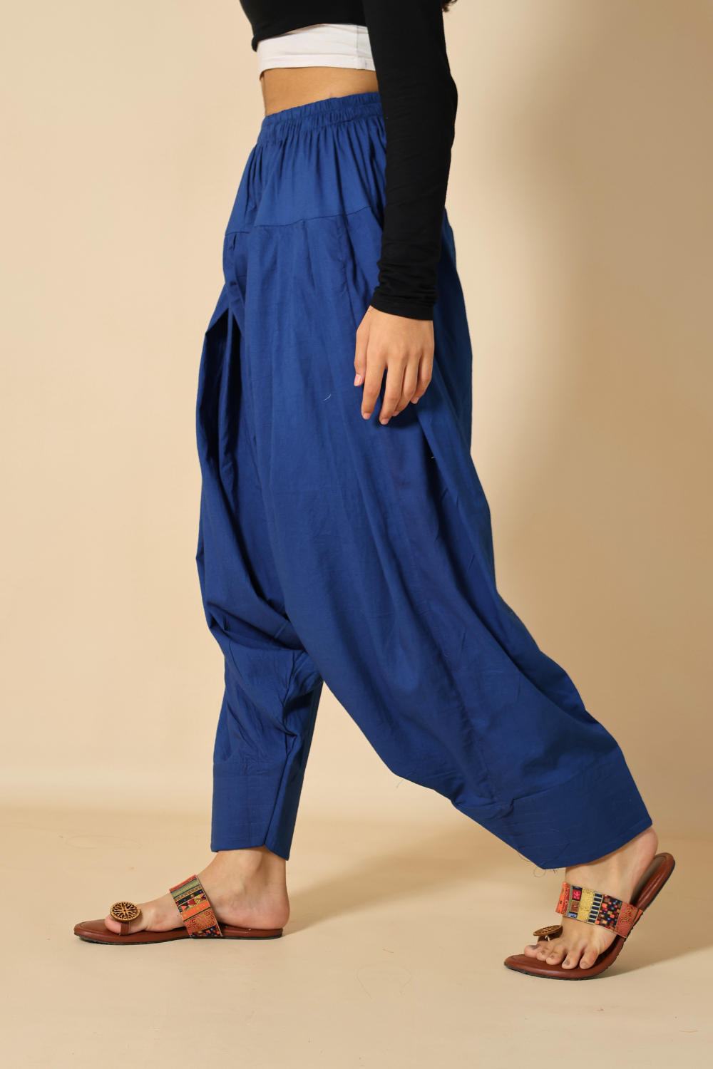 Blue Patiala Pant