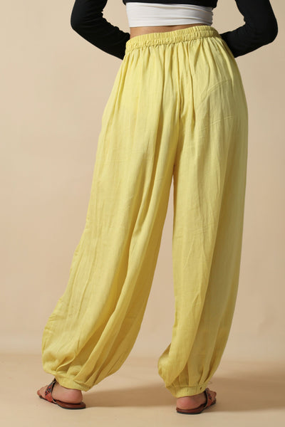 Lemon Yellow Afghani Pant