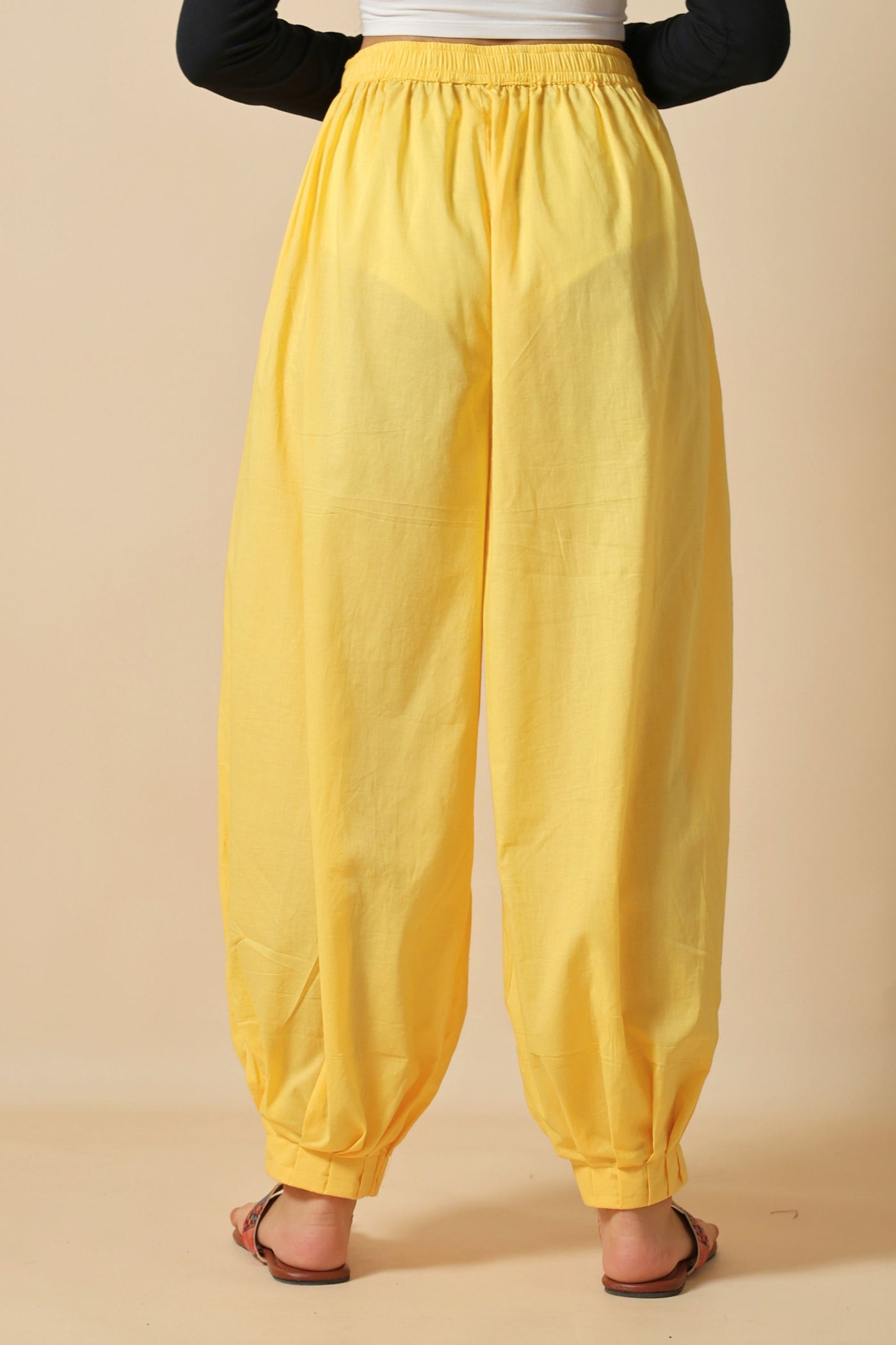 Yellow Afghani Pant