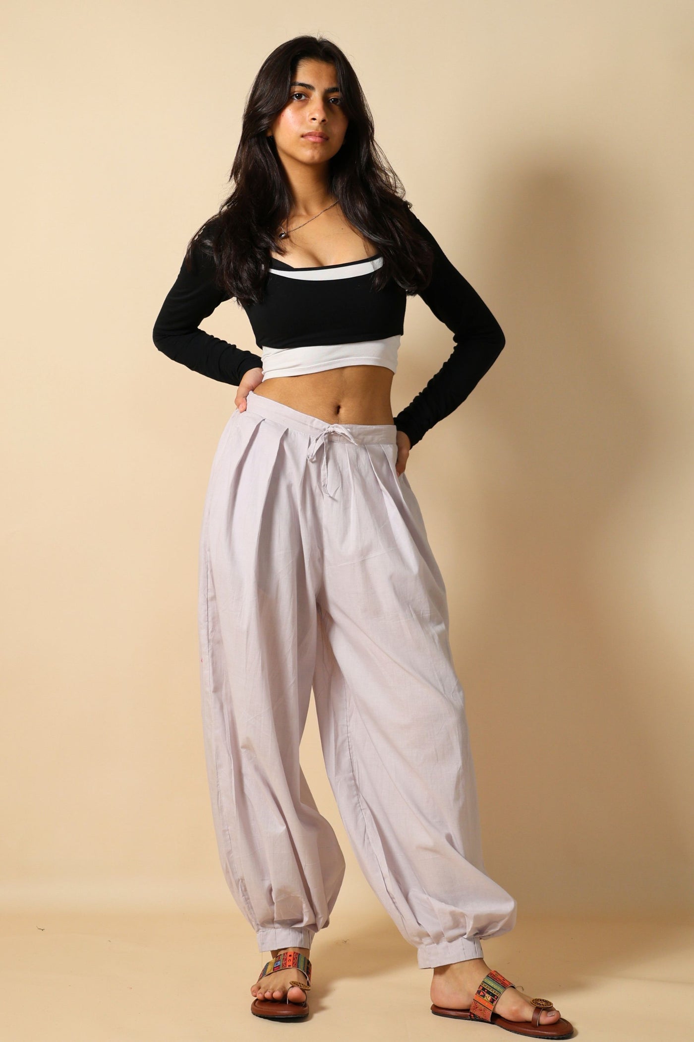 Light Gray Afghani Pant