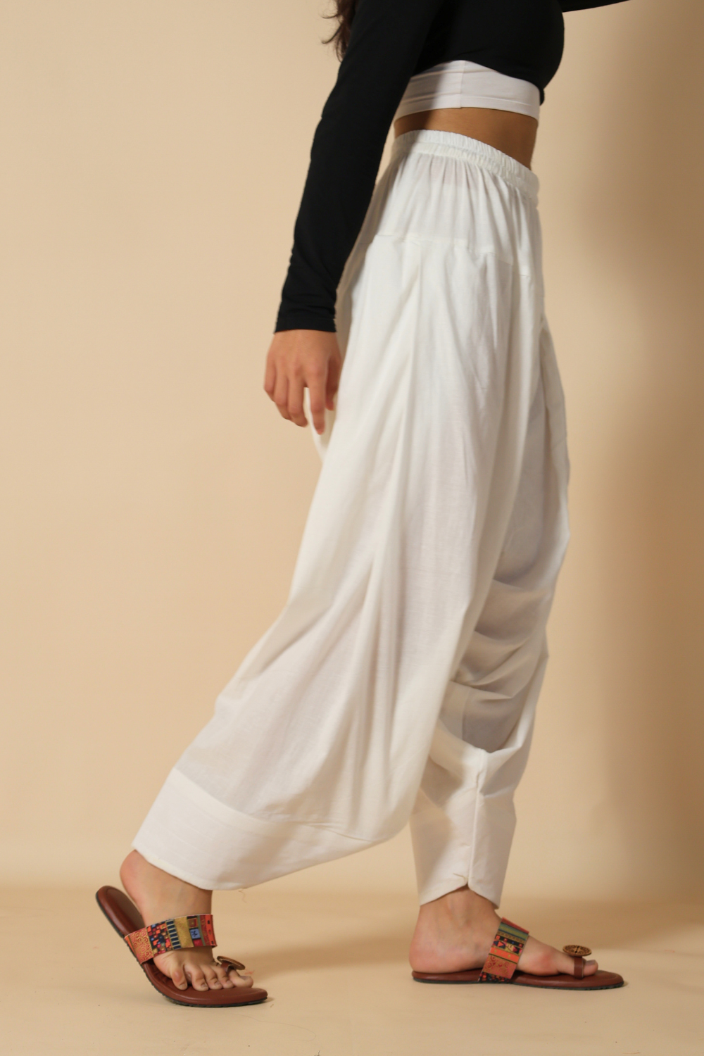 White Patiala Pant