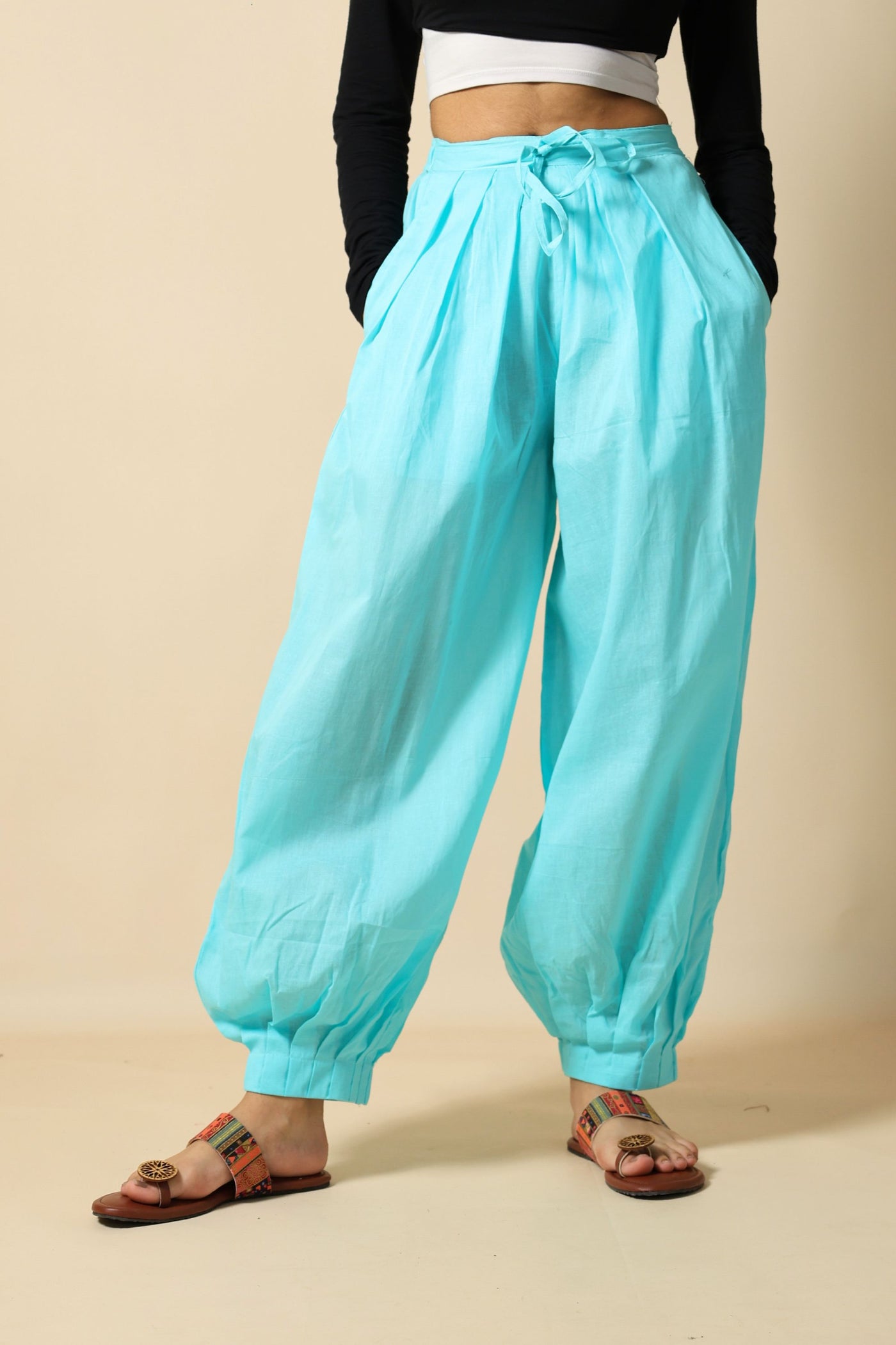 Sky Blue Afghani Pant