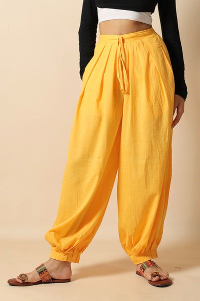 Golden Yellow Afghani Pant