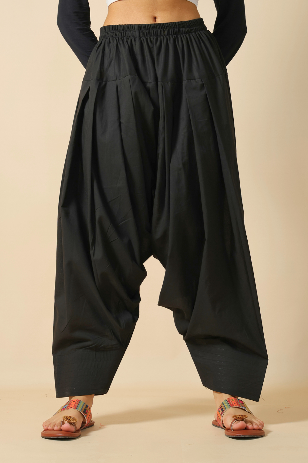 Black Patiala Pant