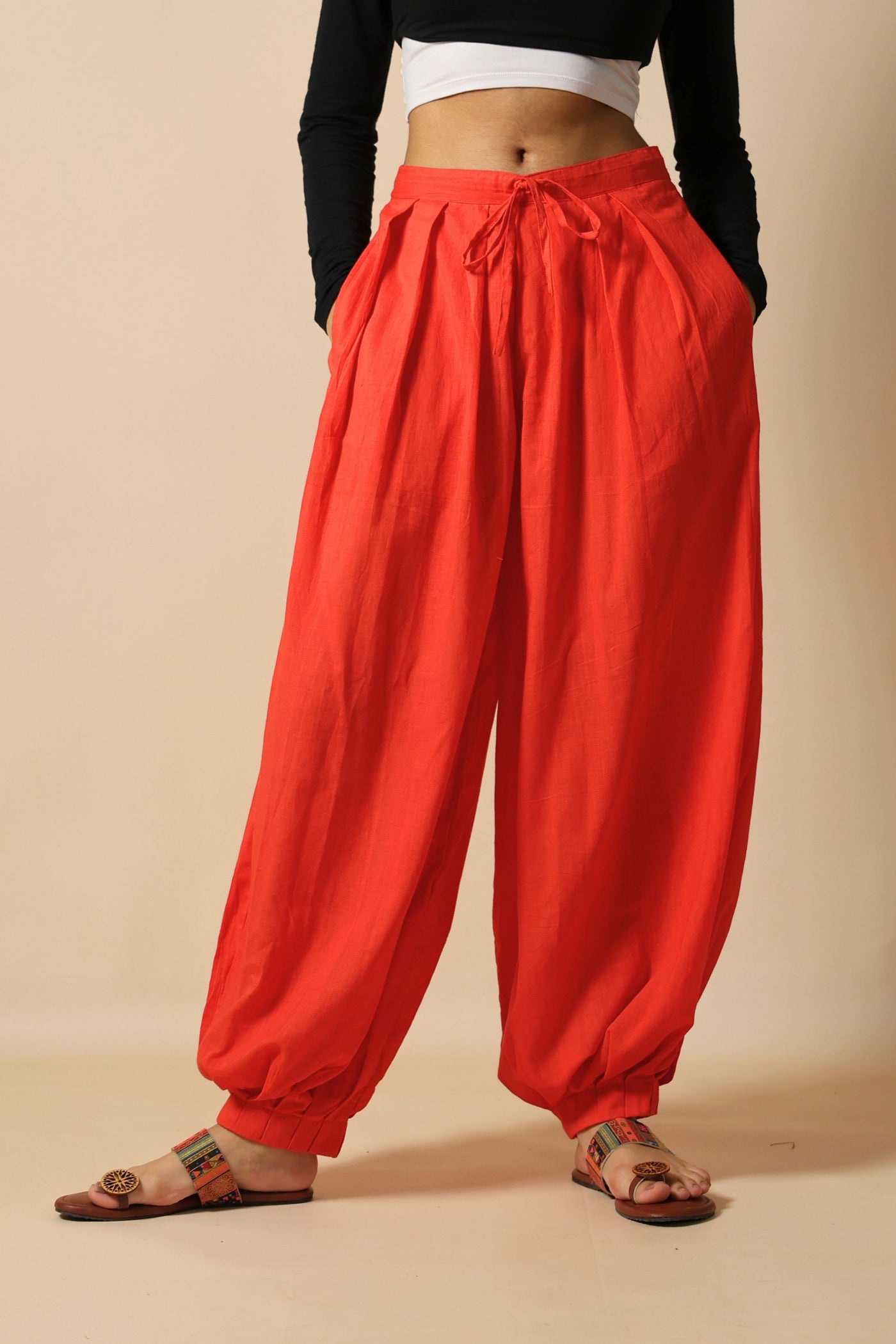 Red Afghani Pant