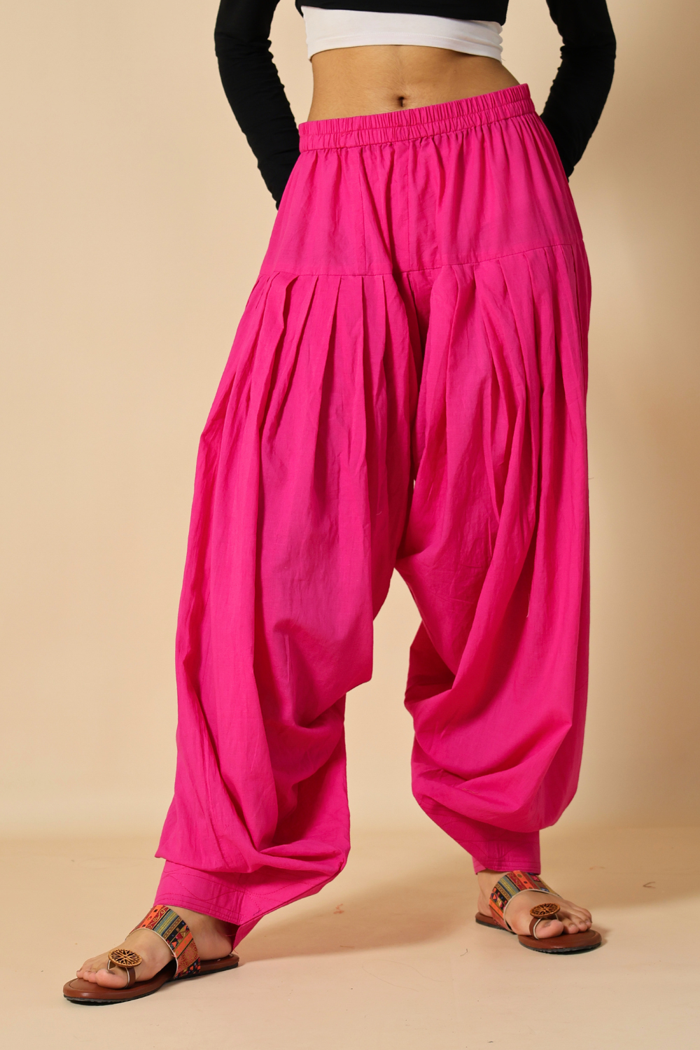 Pink Patiala Pant