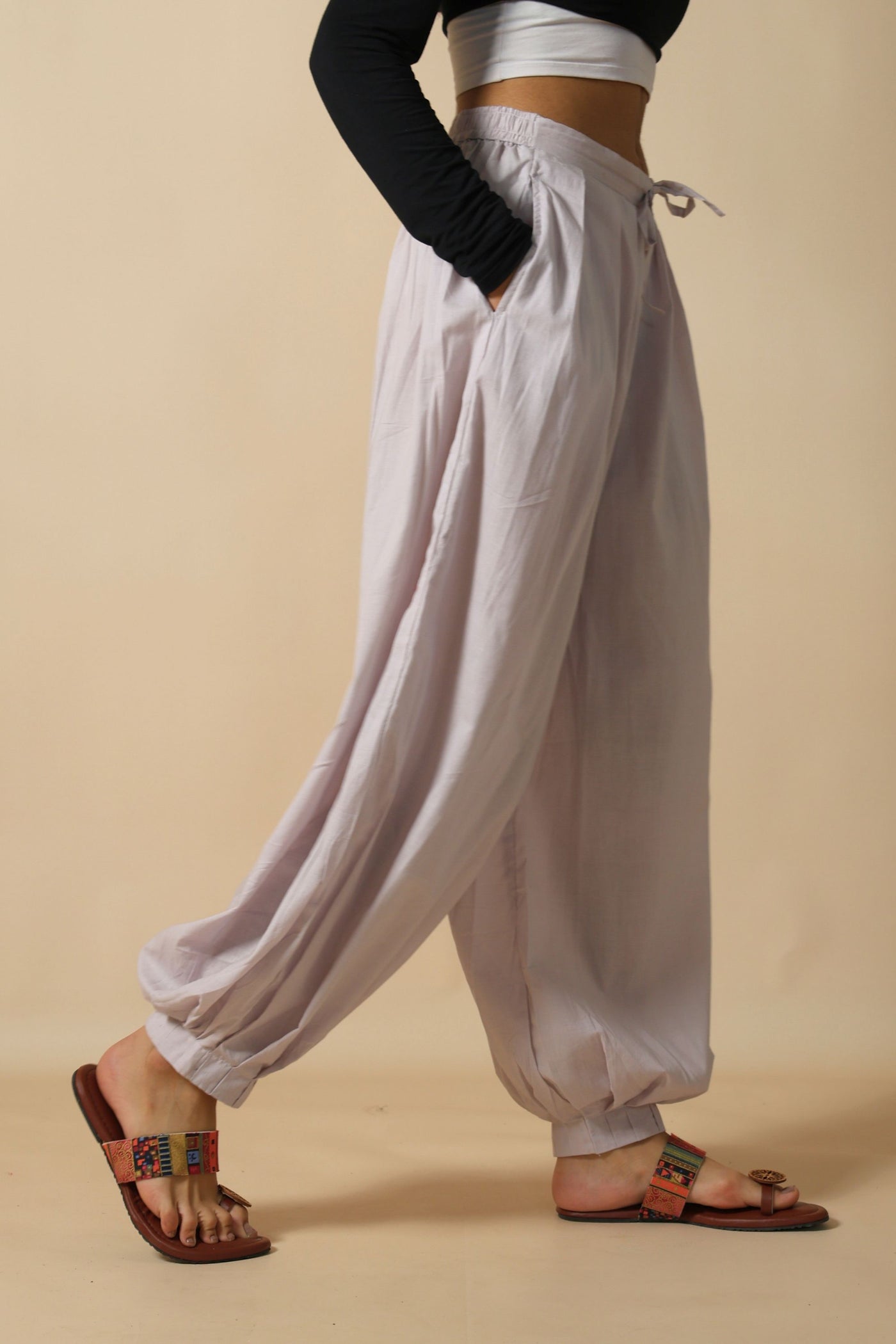 Light Gray Afghani Pant