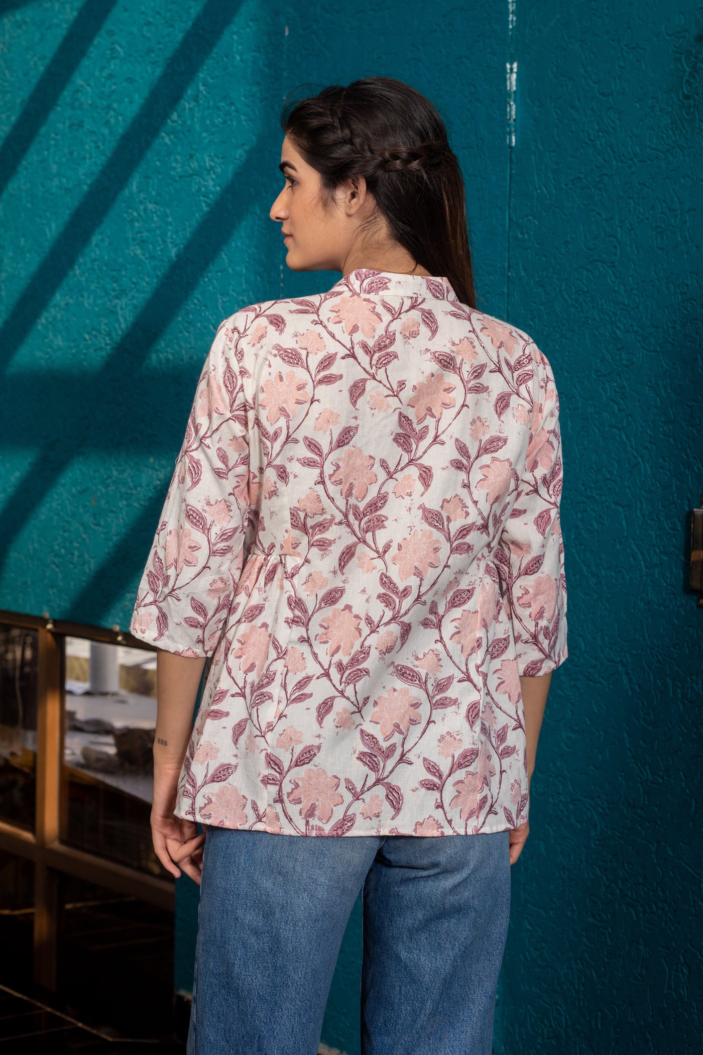 JUNO PEACH TOP - Sarnya