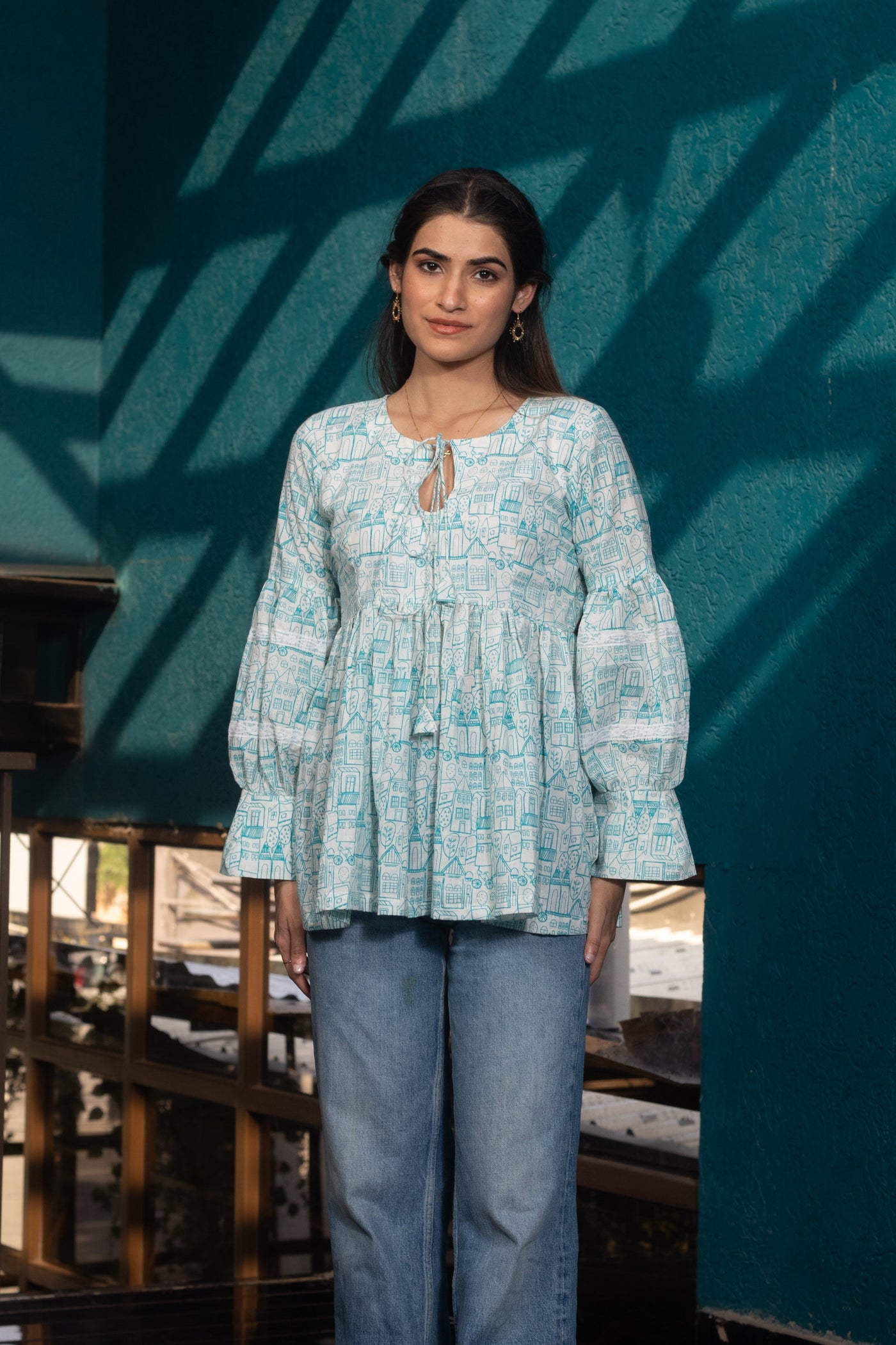 PISTACHIO MINT TOP - Sarnya