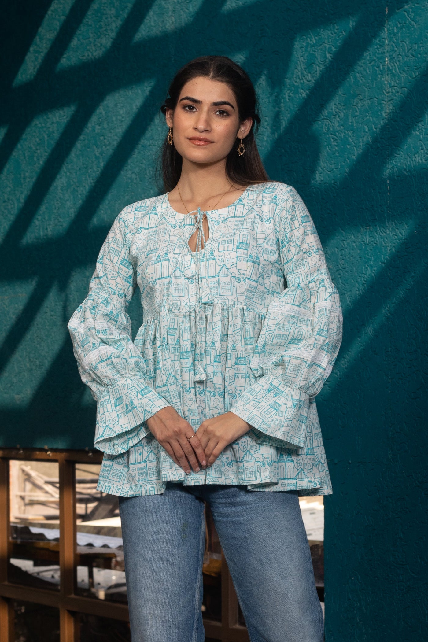 PISTACHIO MINT TOP - Sarnya