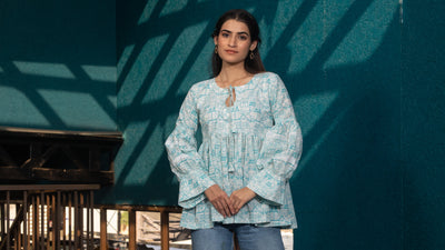 PISTACHIO MINT TOP - Sarnya