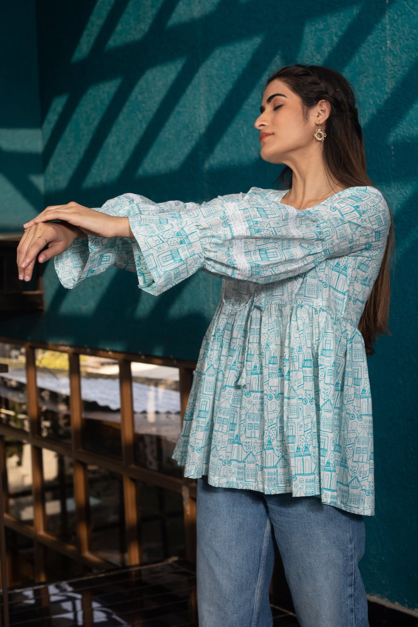 PISTACHIO MINT TOP - Sarnya