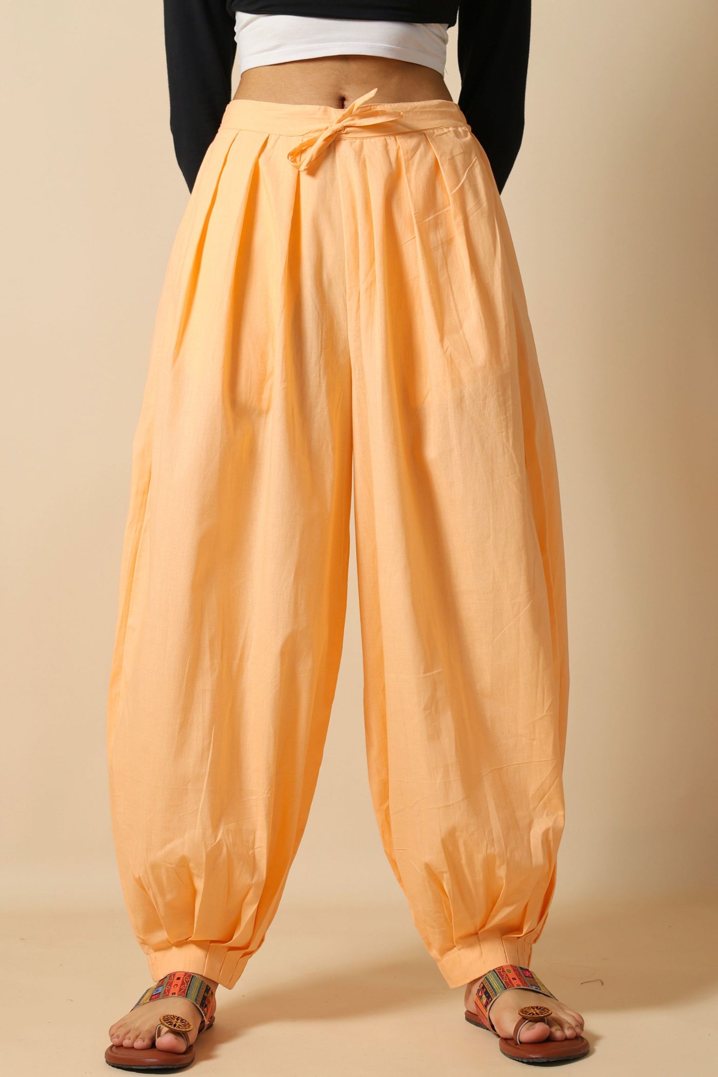 Light Peach Afghani Pant