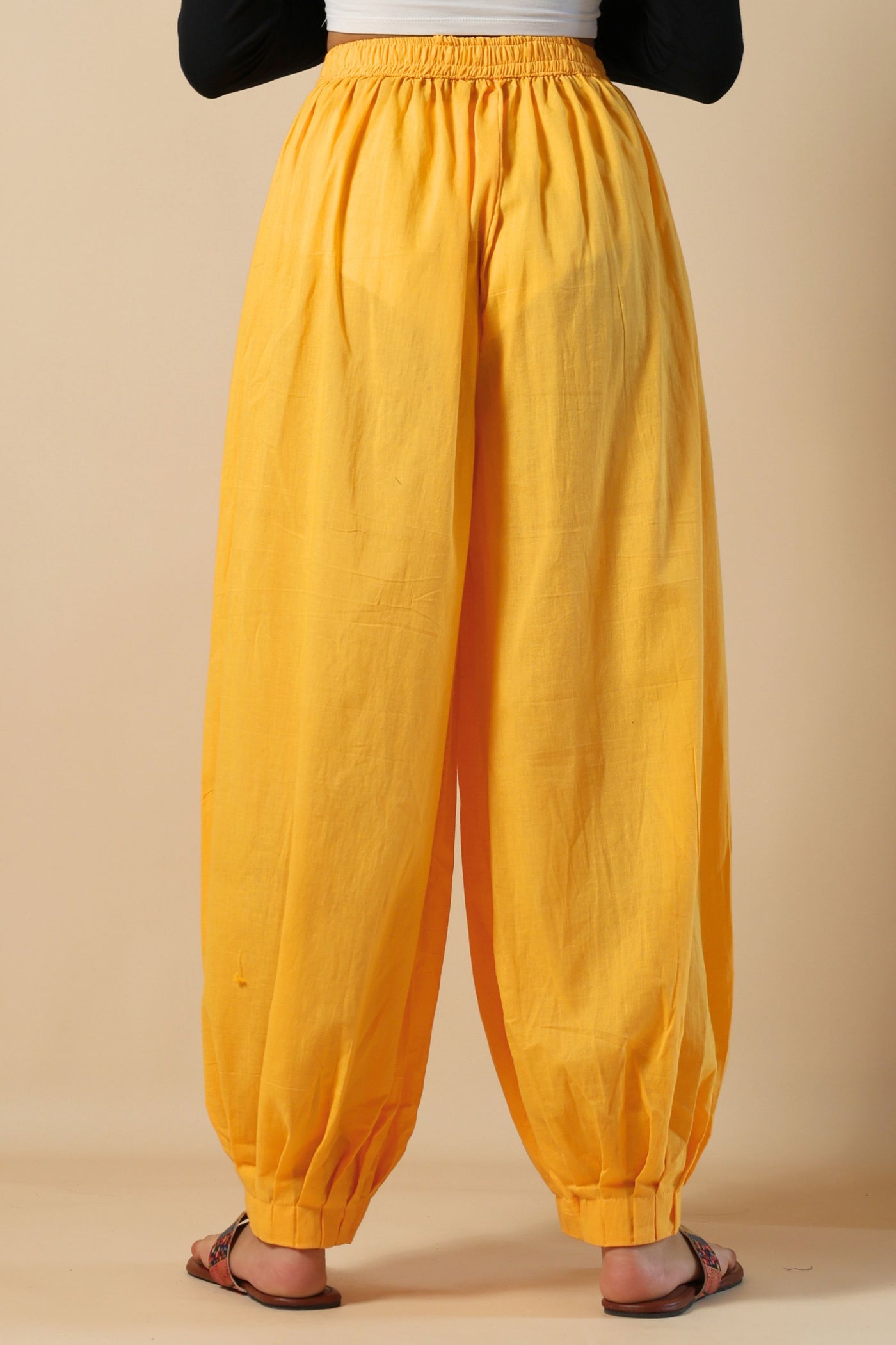 Golden Yellow Afghani Pant