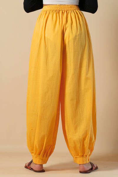 Golden Yellow Afghani Pant