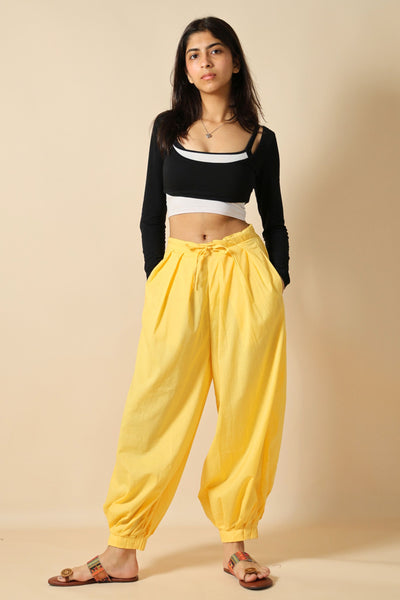 Yellow Afghani Pant