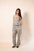Lana Floral Printed Square Neck Top & Trousers Co-Ords Set