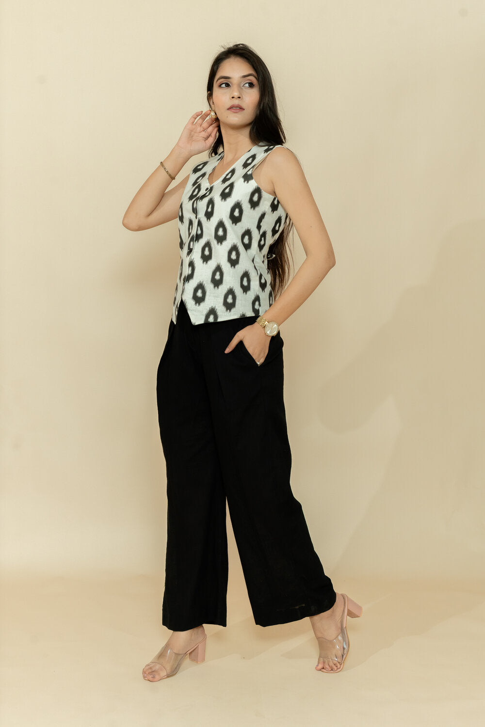 AVA WAISTCOAT & PANT CO-ORD SET