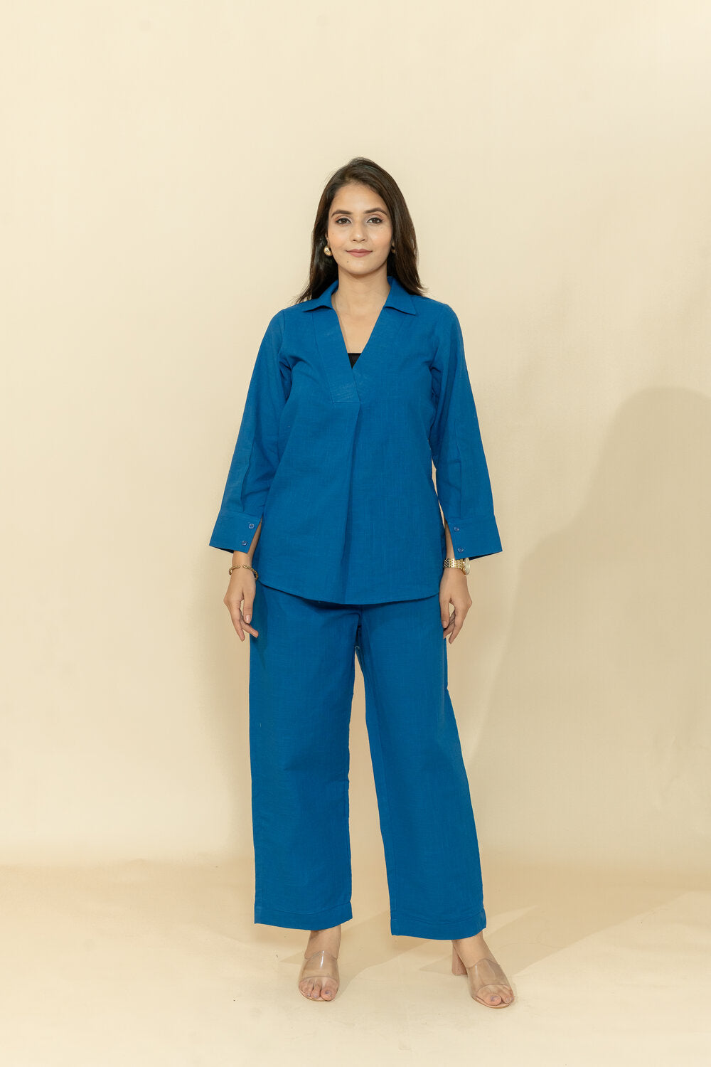 SUDHA BLUE CO-ORD SET