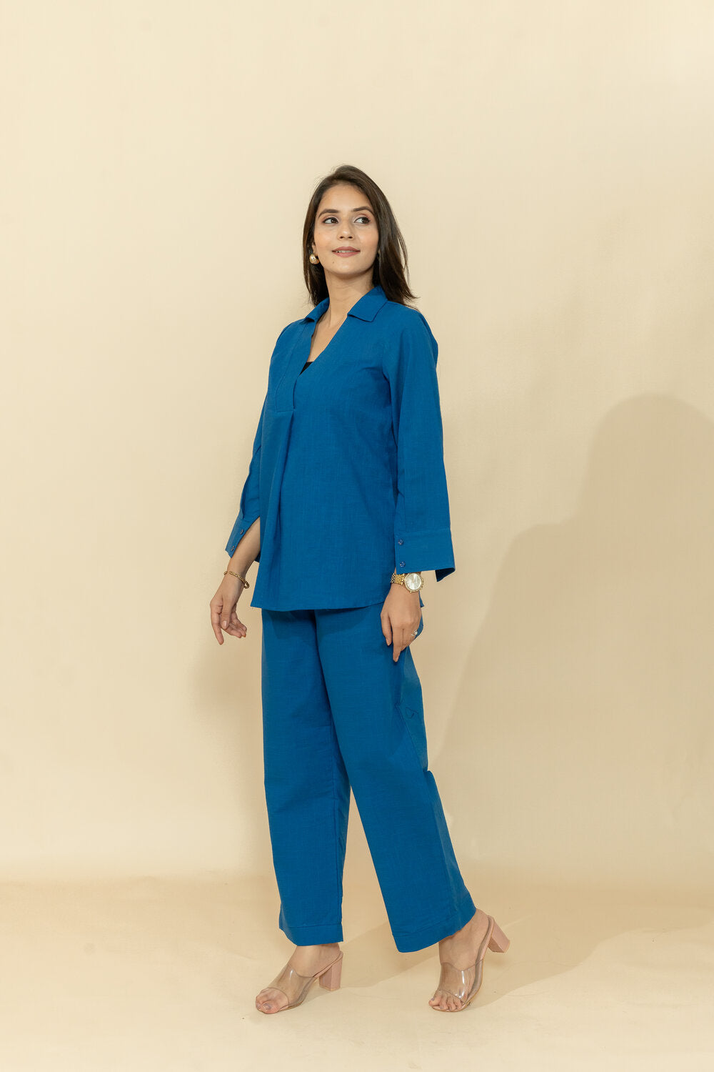 SUDHA BLUE CO-ORD SET
