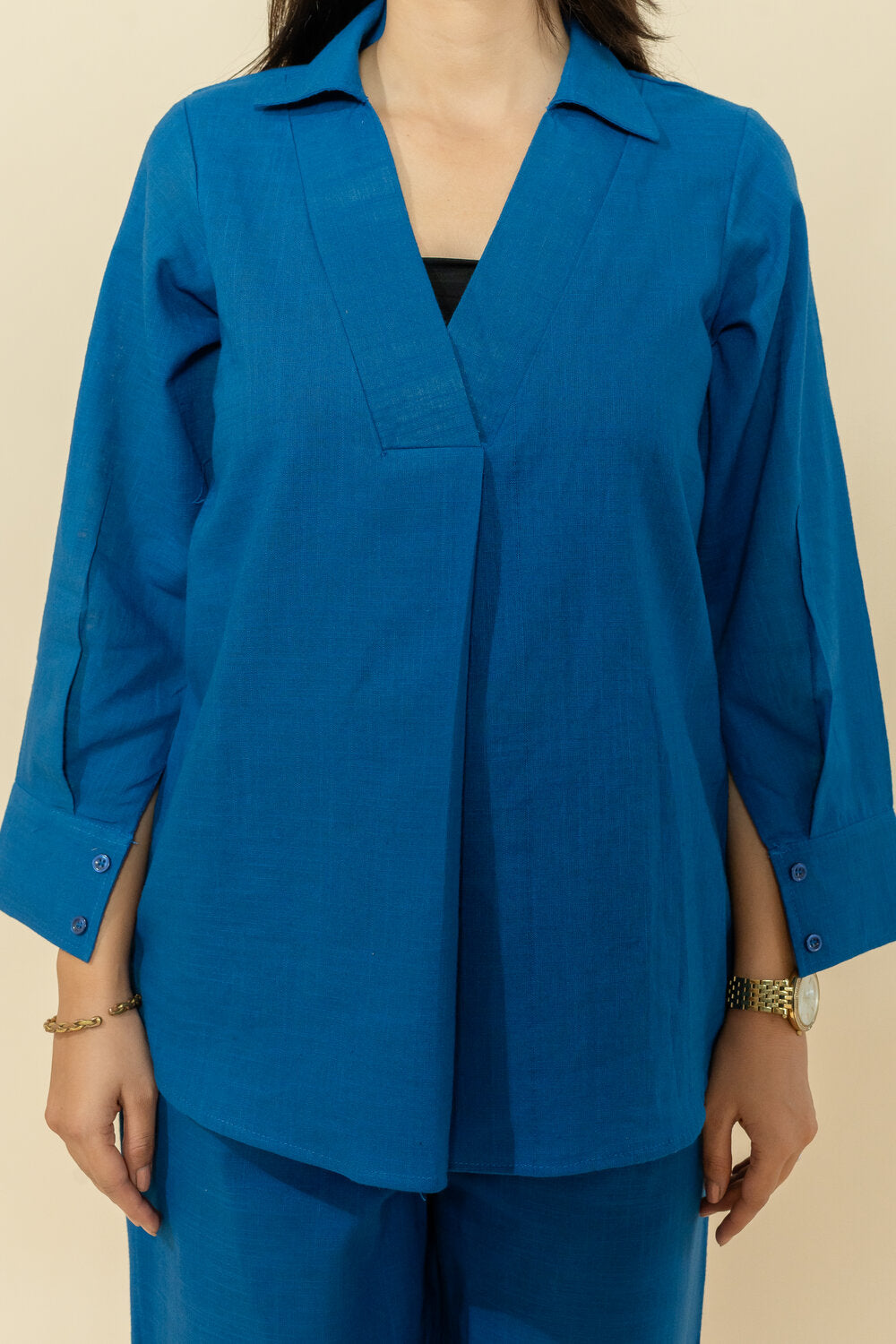 SUDHA BLUE CO-ORD SET