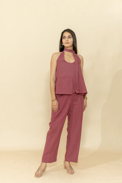 TIA SLUB COTTON CO-ORD SET