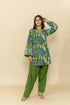HEENA GREEN COTTON CO-ORD SET