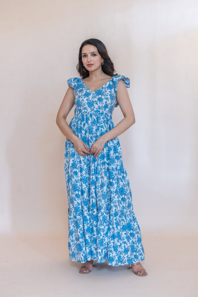 TISHA COTTON PRINTED DRESS