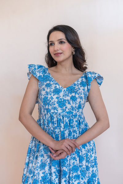 TISHA COTTON PRINTED DRESS