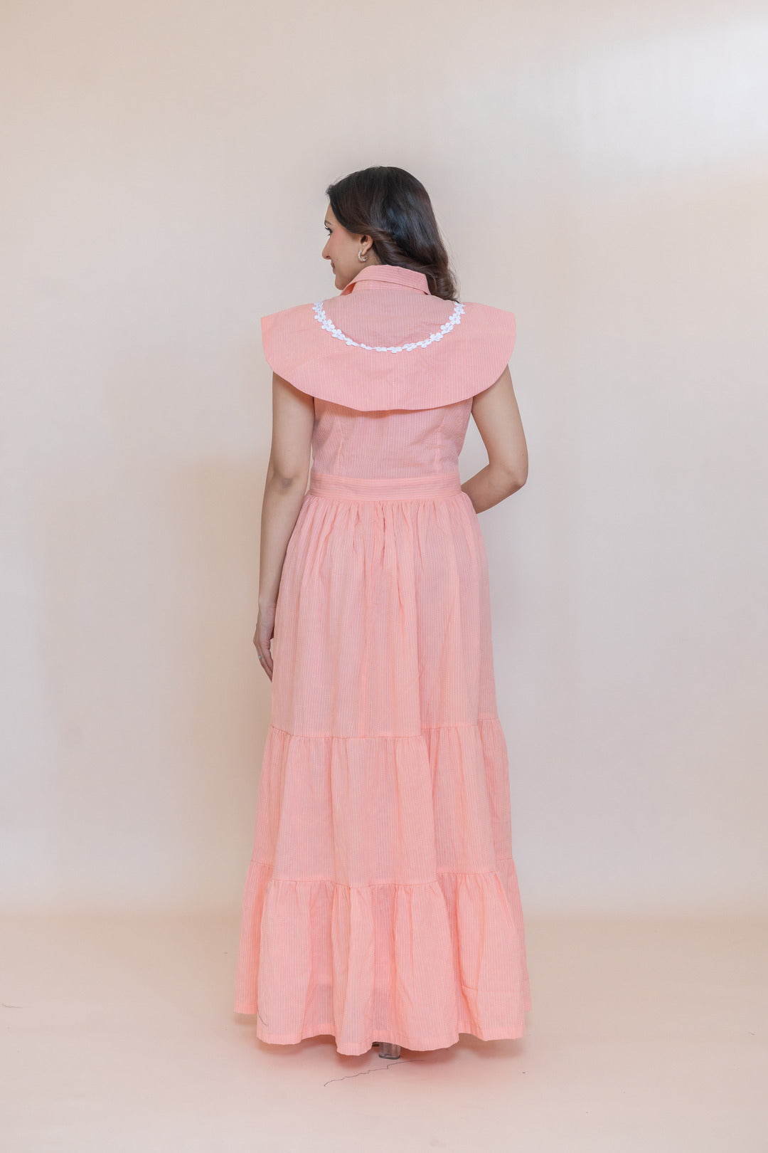 RAHAT COTTON A LINE DRESS